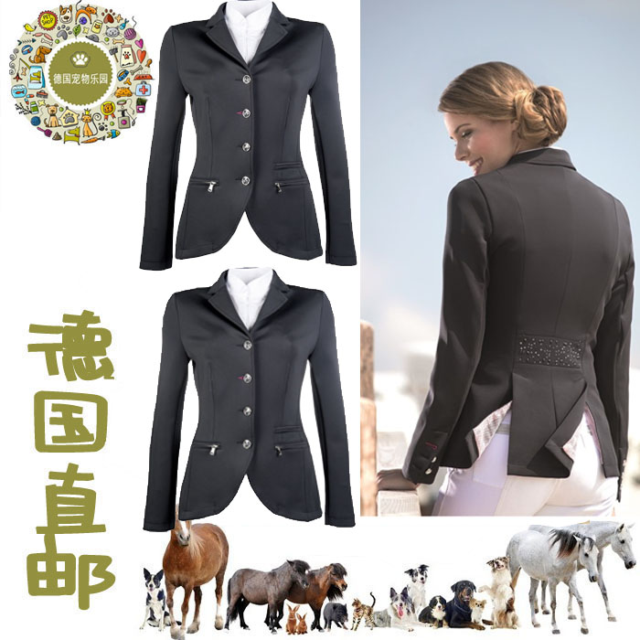 German direct mail upscale lady knight service championship double pop wrinkle-free sports breathless equestrian groove
