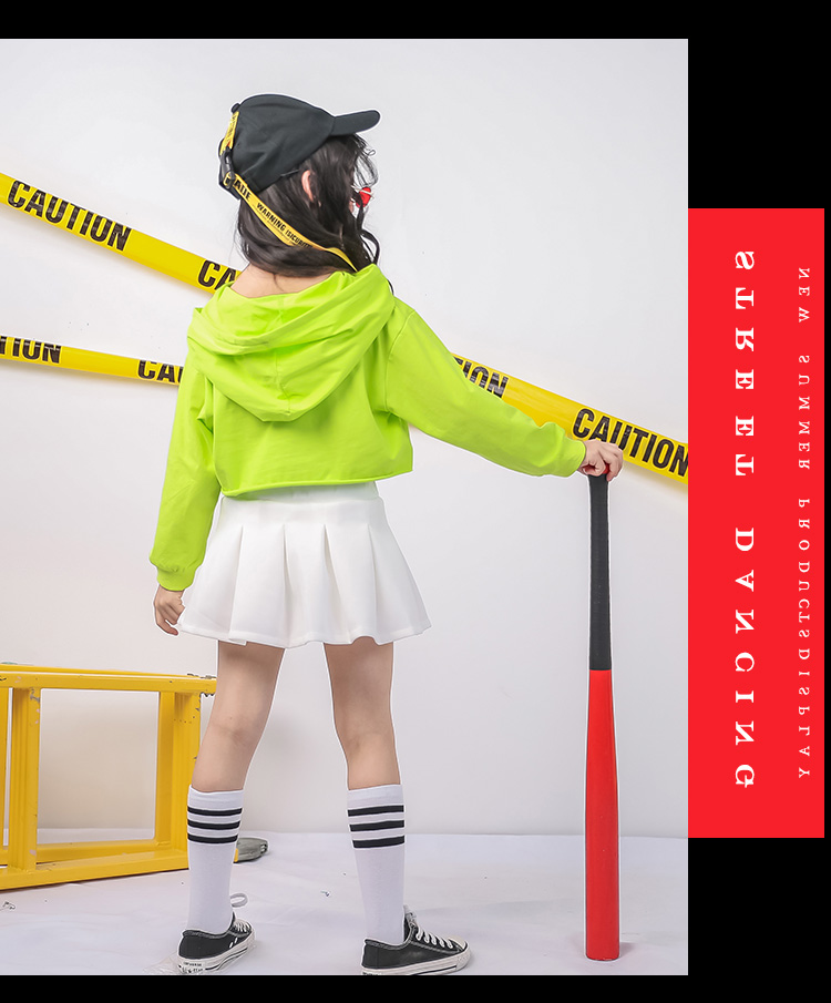 Ngày thiếu nhi Trang phục thiếu nhi Trang phục cho bé trai Nhảy múa trên đường Học sinh Học sinh nhảy Hip Hop - Trang phục quần áo bé gái múa ba lê