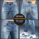 Men's Summer Thin Jeans Men's Classic Blue Slim Foot Pants Men's 2024 New Casual Pants
