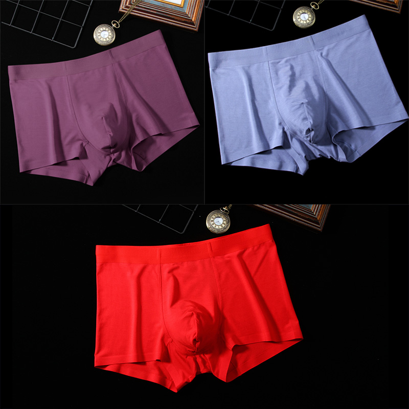 Quần Mordale Untamed Mens Panties Mens Flat kháng khuẩn Breathable Summer Ice Shorts Trưởng Panties Mens Four Corners.