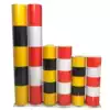 Yellow, black, red and white warning anti-collision stickers Road traffic column reflective film Electric pole road pile power warning logo stickers