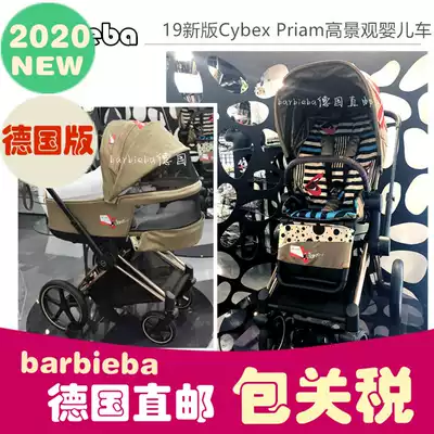 German direct mail 2021 Cybex Priam Lux high landscape two-way stroller children's trolley