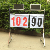  New Whale stainless steel basketball game scoreboard football scooters scoreboard can be moved