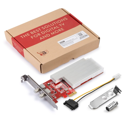 TBS6214 ISDB-T 4-боковой генератор модуляции PCIe Modulation