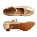 Женская обувь для современных танцев Betty, обувь для бальных танцев национального стандарта для взрослых, обувь для национальных стандартов, кадриль, танец на низком каблуке, мягкая подошва 107