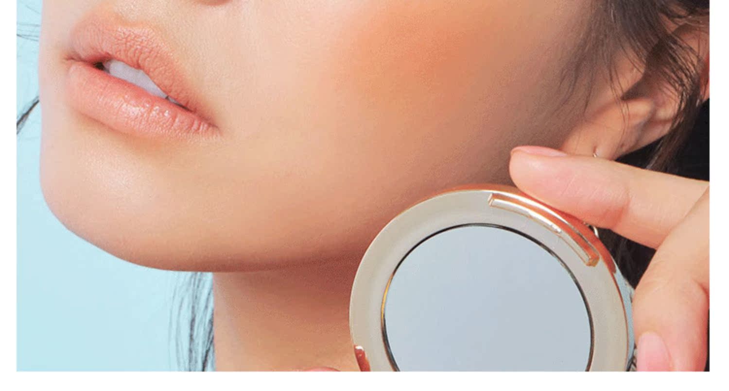 Hàn Quốc 3ce đa chức năng 3 trong một kem trang điểm má hồng dạng kem bóng mắt má hồng sử dụng kép màu cà rốt nữ diotima - Blush / Cochineal phấn má chanel