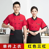 Красная футболка, короткий рукав