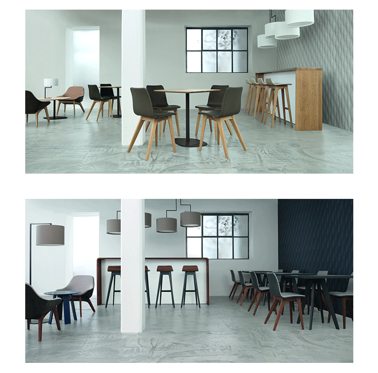 Design.M thiết kế đồ nội thất hình thái thanh phân / biến dạng thanh phân tro vỏ cây gỗ chân thanh phân - Giải trí / Bar / KTV