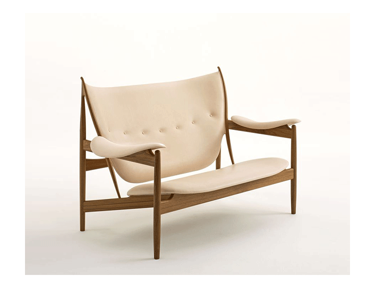 Design.M Thiết kế nội thất gỗ rắn Bắc Âu Ghế bành chính Ghế ăn Emirates Ghế ăn ghế bàn ăn