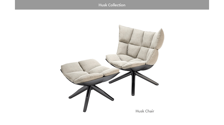 Стул design.m家具 husk armchair玻璃钢稻壳扶手椅金属烤漆个性休闲椅