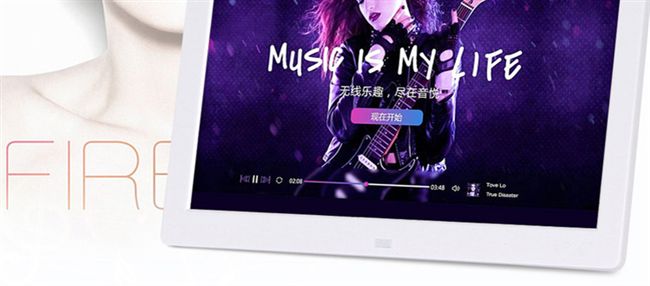 Pin lithium màn hình led 8 inch / 10 inch / 12 inch / 15 inch khung ảnh kỹ thuật số độ phân giải cực cao album ảnh treo tường máy quảng cáo