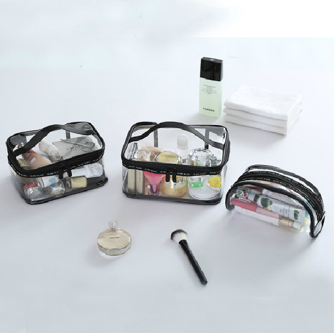 Travel storage bag wash bag men's cosmetic bag clutch bag women's waterproof transparent portable organizer bag