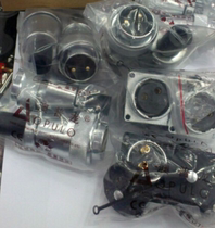 AS28-2 core Aprong Aviation plug socket AS28-2P male socket 28J2TQ Aviation plug