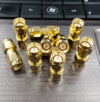 High frequency SMA-JJ adapter SMA straight-through plug SMA male SMA male SMA male connector