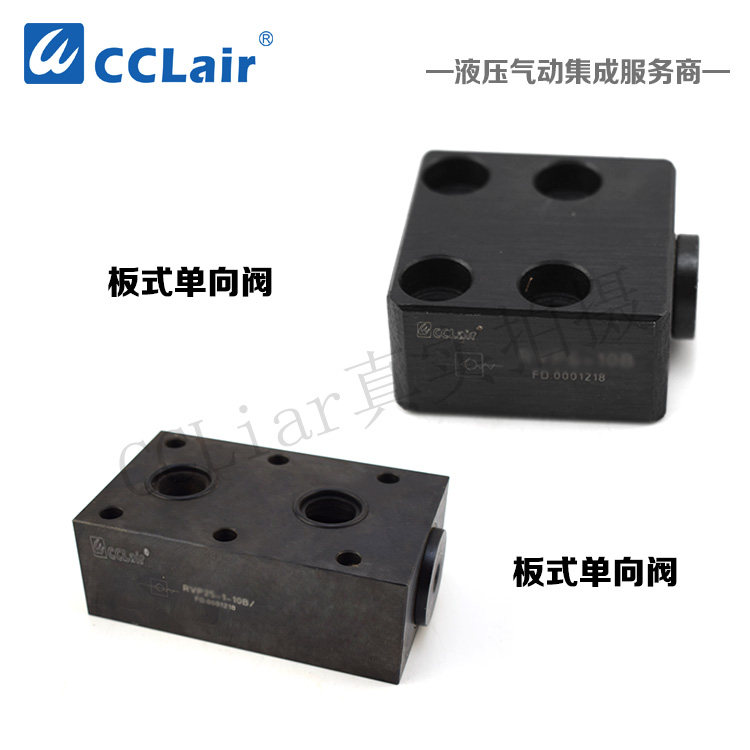 RVP12 Hydraulic RVP25 30 40 Plate check valve RVP16RVP20 Pressure holding valve RVP6810-10B