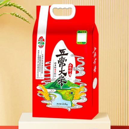 五米常香旗舰店东北大米五常大米真空2.5kg25年新米