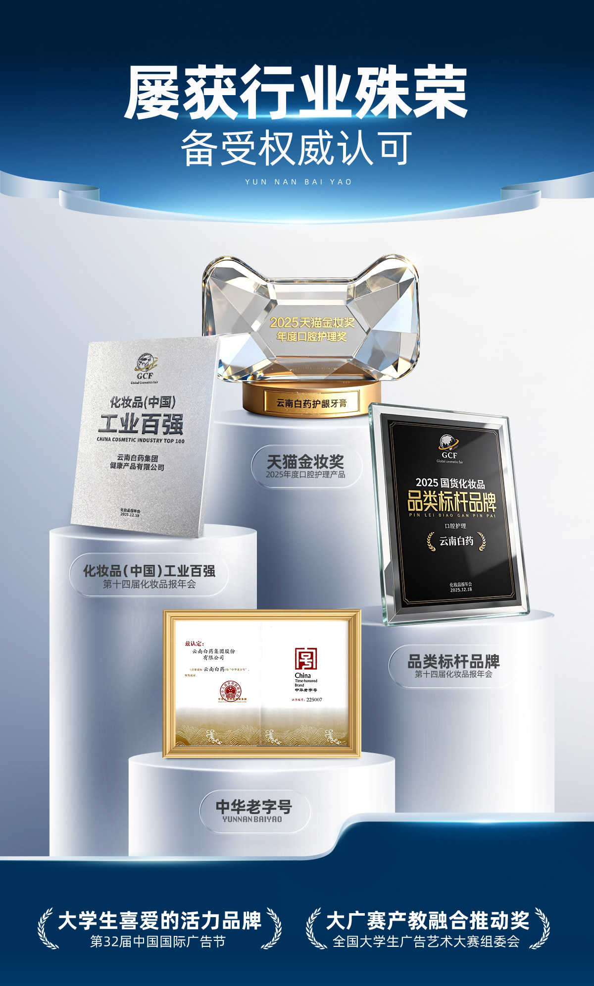 安享好物 安享A级牙膏-云南白药光钻白 PRO牙膏 国标 