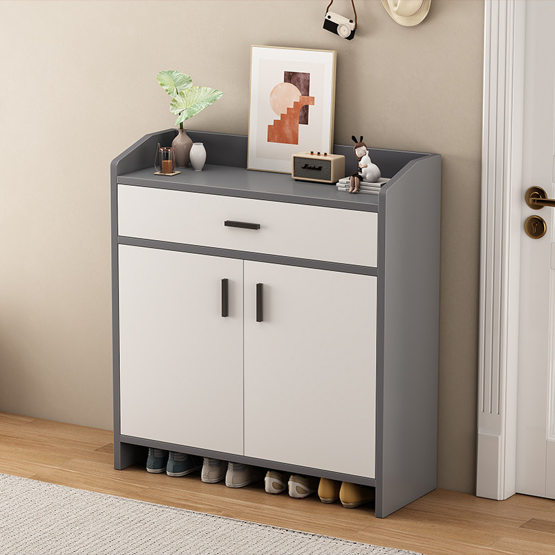 Shoe rack Domestic door anti-dust multilayer with door Shoe cabinet Economy Type of storage Divine Instrumental Province Space Dormitory Rental Housing-Taobao