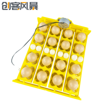 16 pieces of four-leaf flower fully automatic multi-functional incubator egg tray 72 pieces of quail bird egg tray 110V 220V
