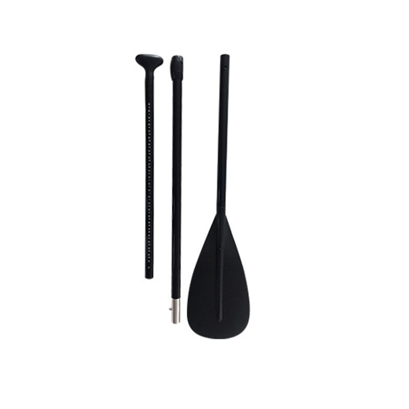 Surf board aluminum alloy paddle inflatable type adjustable SUP paddle plate special carbon fiber semi-carbon paddle