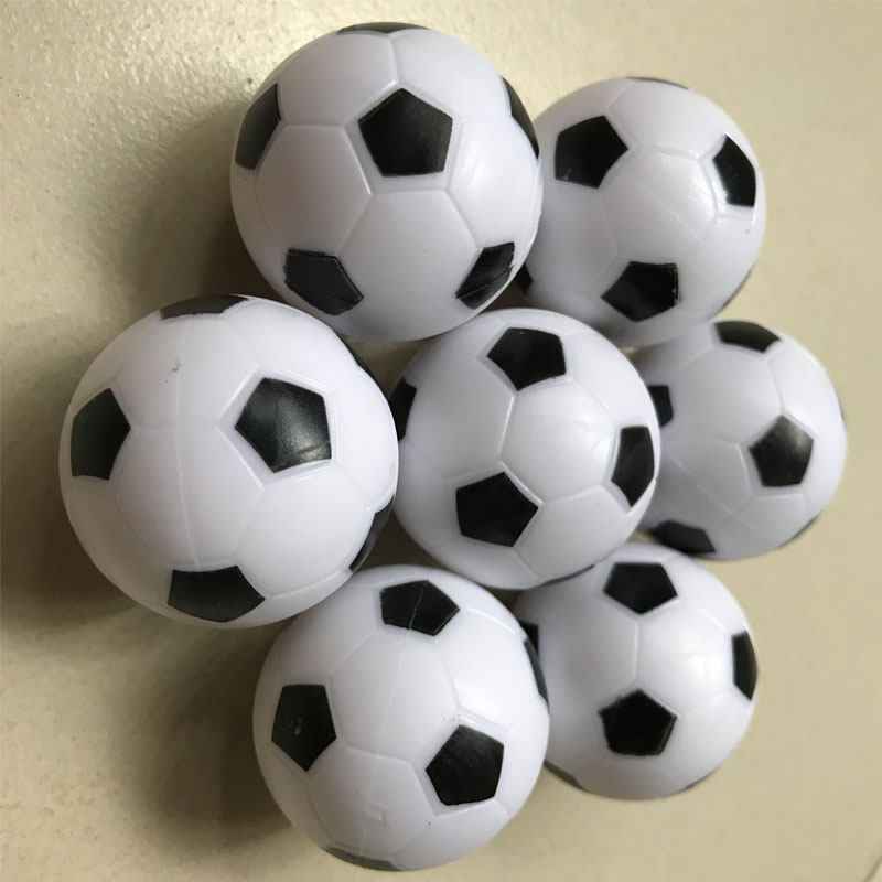 Foosball machine children's game toy special accessories black and white ball diameter 36mm and 31mm 18 pieces