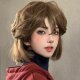 Detective Conan Cosplay Wig Female Short Bob Hair Shiki Kaito Same Style Anime Japanese Style Full Head Wig