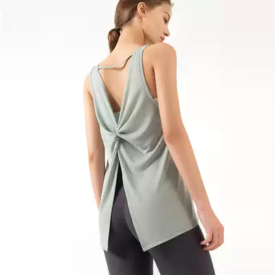 Sports Vest Female Summer Professional Breathable Quick Dry Thin Running Fitness Yoga Beauty Back Top Blouse Sleeveless T-shirt