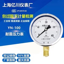 YN100 Seismic pressure gauge 0-1 6 2 5 4 6 10 16 25 40 60MPA SEISMIC ANTI-VIBRATION OIL pressure GAUGE