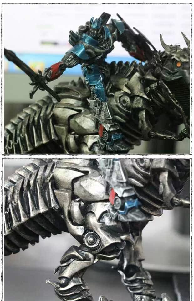 Bakugan Dragon Transforming Toy King Kong Movie 5 Optimus Prime Steel Steel Tyrannosaurus Tượng Khủng long tay Mô hình Khủng long - Gundam / Mech Model / Robot / Transformers mô hình gundam rẻ nhất