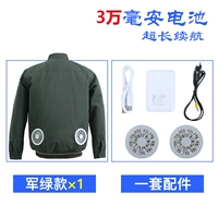 4 вентилятор зеленый кондиционер (1 набор одежды+1 комплект аксессуаров) +30 000 мия