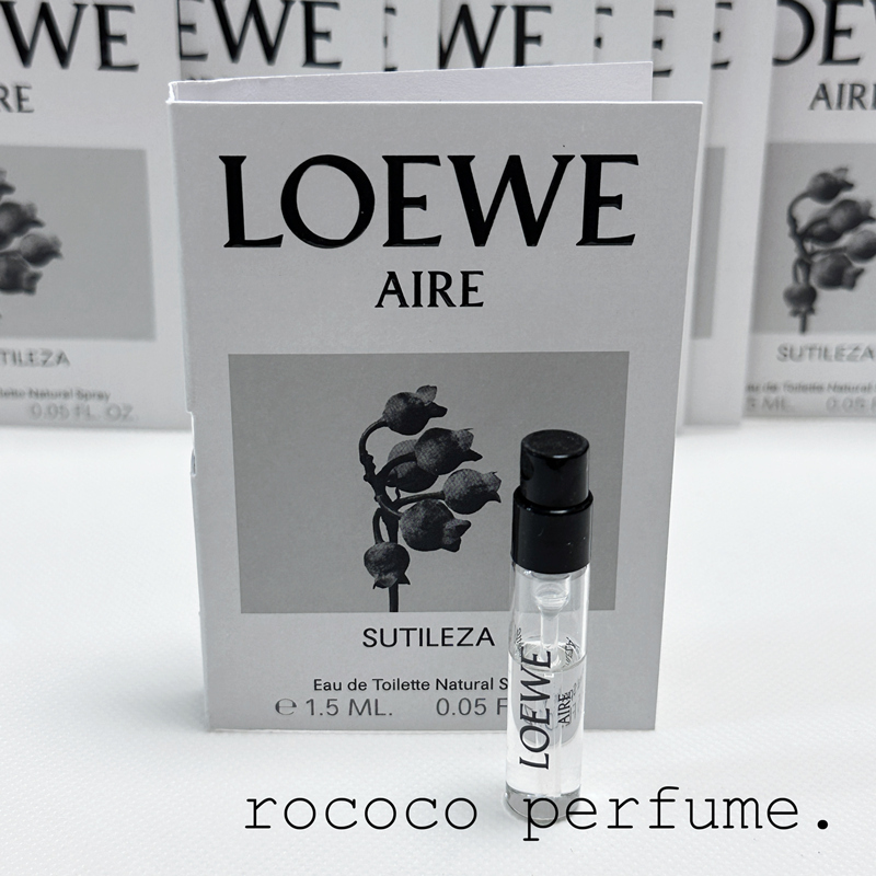 Loewe Eau De Parfum/Heroic Nature/Morning After/Solo/Madrid Miracle Skylight Original Perfume Sample