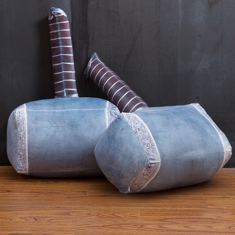 The Avengers' Union 4 Raytheon's hammer Hammer Brother Chris Hemsworth Resting Rests with Pillows Hammer Pillow