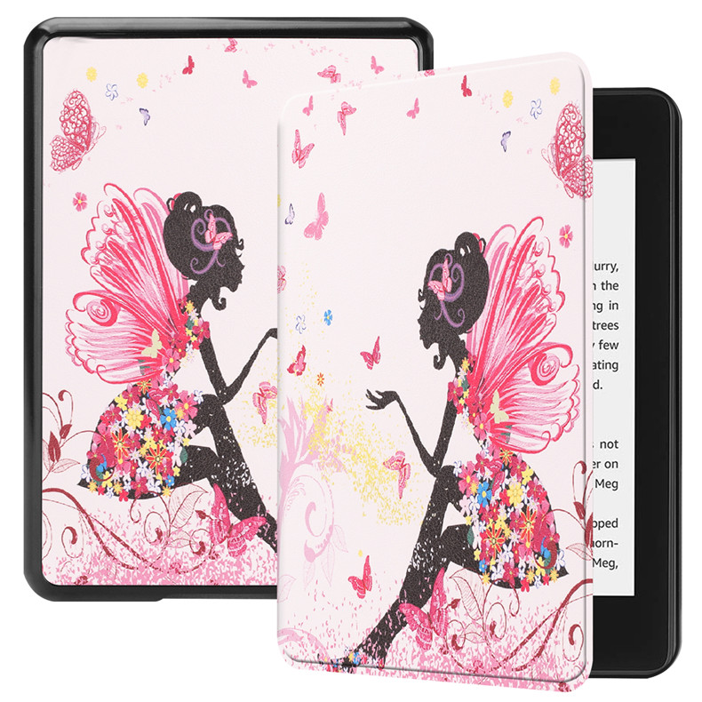 e-book reader Amazon Kindle Paperwhite4 thế hệ thứ tư 6 inch tay áo bảo vệ da hoàn toàn mới màn hình mực điện tử cuốn sách giấy hoạt hình dễ thương vỏ thả sức đề kháng - Phụ kiện sách điện tử ốp lưng máy tính bảng samsung