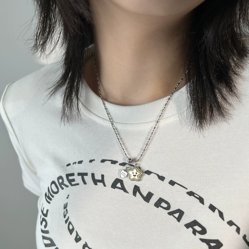 Кансай новое улыбающееся лицо цветочная звезда Любовь Ожерелье личность сладкое прохладец ветра