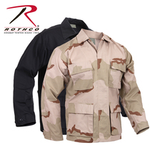 Rothco polyester cotton RipShop Tear-proof BDU top Plaid cloth scratch-proof outdoor casual shirt jacket 6210