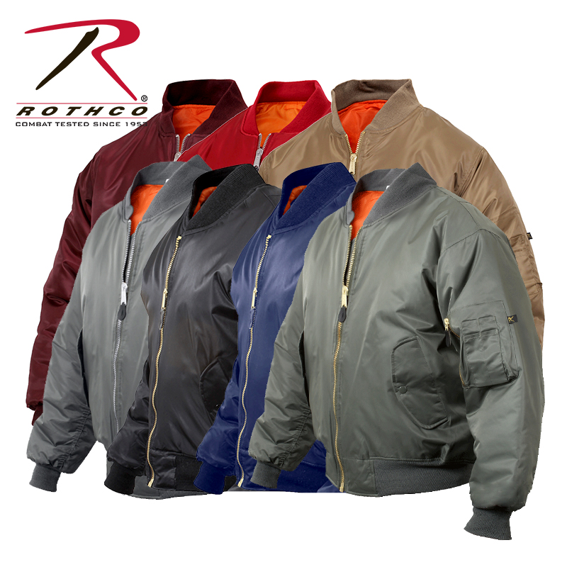 American Classic Version MA-1 Air Force Pilot Jacket Winter Outdoor Splash Water Short jacket Rothco7324