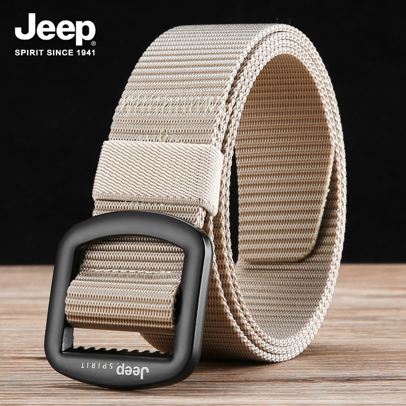 jeep jeep men and women general nylon simple nylon canvas outdoor leisure tactical jeans waist belt