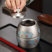 Liao Da Tin Tin Tin cans Chinese metal tea cans Puer tea tea fresh-keeping sealed packaging cans