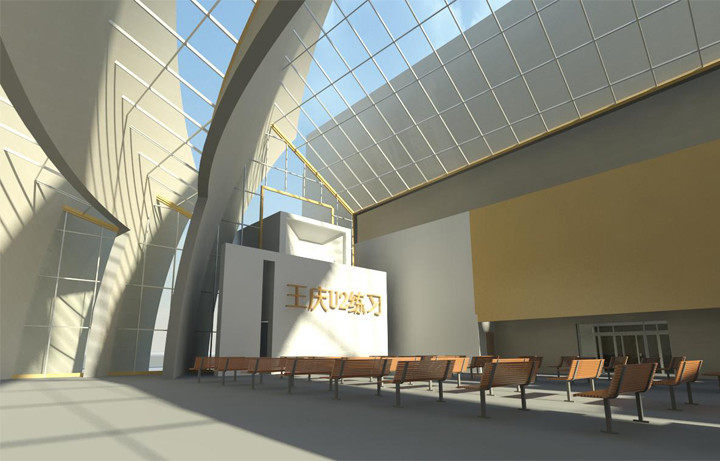 BIM Revit 小别墅各类型建筑项目信息模型全套 室内完整模型案例