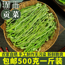 贡菜干干货500g脱水蔬菜火锅专用无叶苔菜干商用农家土特产