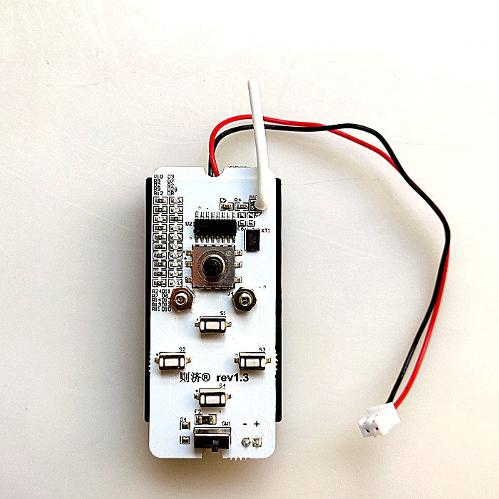 8-channel 2 4G remote control transmitter module one-hand joystick 4-button panel control car LED module DIY