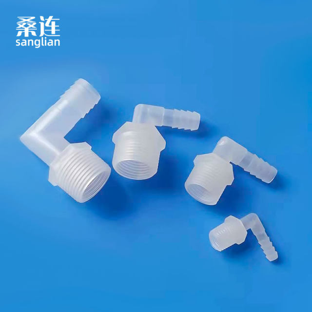 Plastic elbow pagoda joint hose adapter waterproof 1 ນາທີ 2 ນາທີ 4 ນາທີ 6 ນາທີ threaded elbow