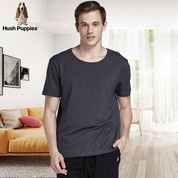 Hush Puppies 暇步士 男式短袖T恤 天猫优惠券折后￥49包邮（￥69-20）V领/圆领多色可选