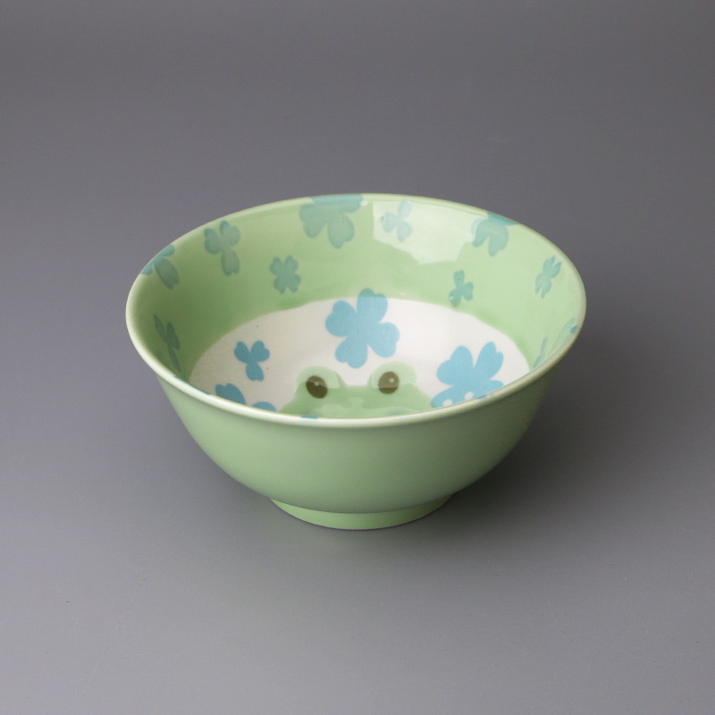 Meinung burn a single charge creativity tableware imported from Japan and lovely dishes combination of Japanese children 's cartoon ceramic bowl