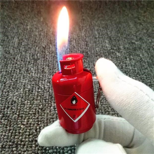 Xu hướng cá tính sáng tạo mới công cụ cờ lê nhỏ mở lửa máy bơm hơi nhẹ hài hước nam gió nhỏ - Bật lửa bật lửa hình súng