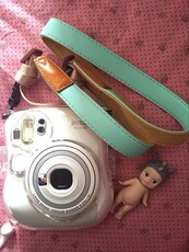 Чехол для Polaroid 拍立得背带手绳mini11保护套水晶壳迷你7/8/9/90保护壳单肩斜挎