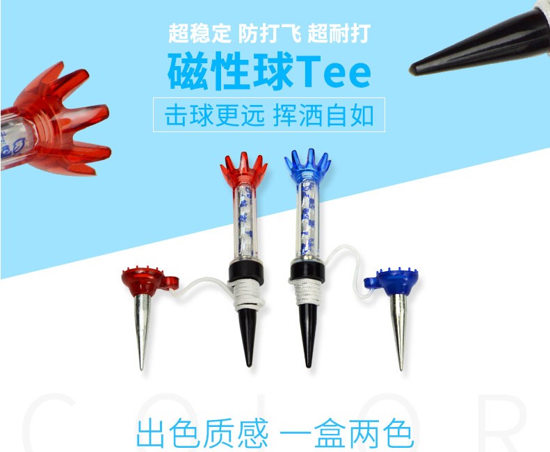 Caiton golf bóng golf bóng tee tee bóng thang hỗ trợ từ nhựa bóng màu TEE cung cấp phụ kiện thảm đánh golf