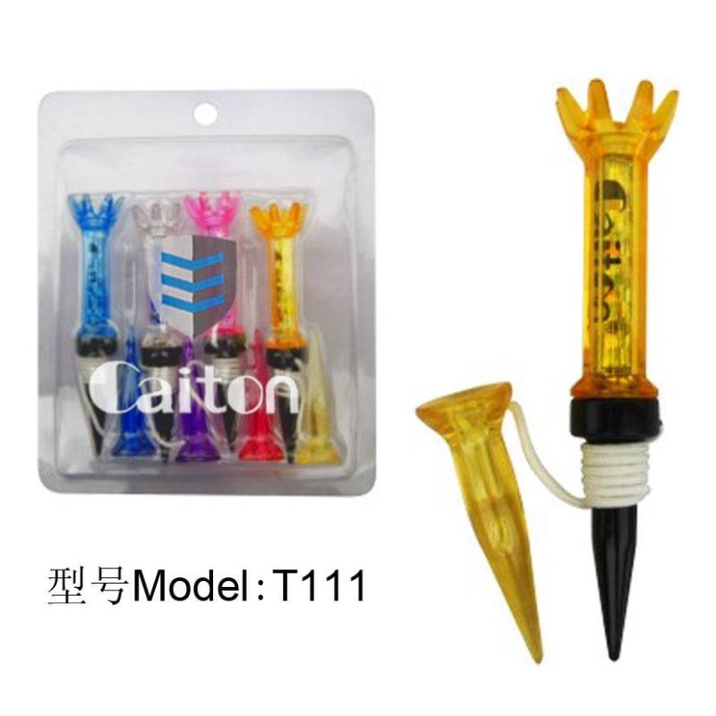 Caiton golf bóng golf bóng tee tee bóng thang hỗ trợ từ nhựa bóng màu TEE cung cấp phụ kiện thảm đánh golf