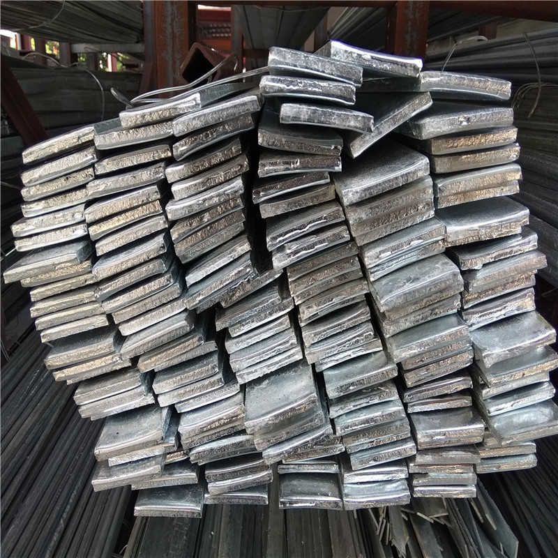 Guangdong flat steel hot dip galvanized 25*4 galvanized flat iron lightning protection iron bar willow steel galvanized flat steel bracket galvanized flat steel bar