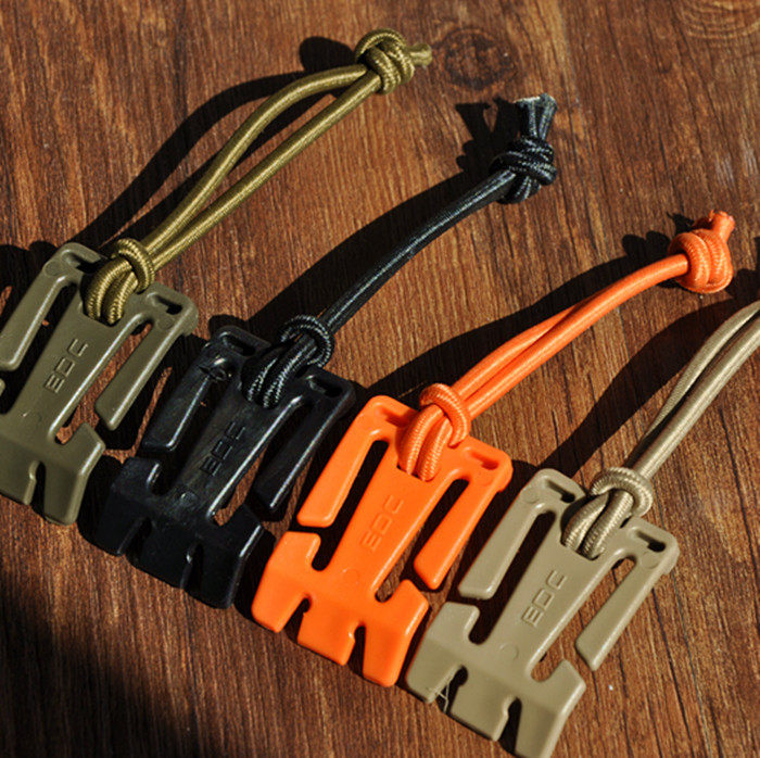 ITW storage hanging buckle webbing buckle with elastic rope 1 inch woven 2 5cm with finishing fixed buckle reel clip